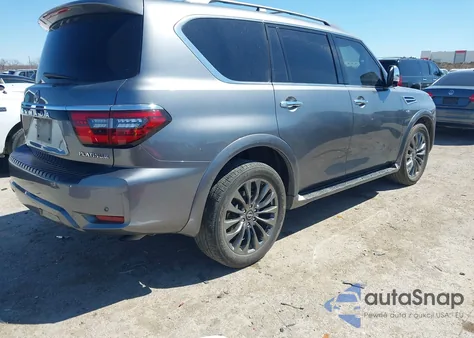 2021 Nissan Armada Platinum 2Wd из США, поврежденный, VIN JN8AY2DA7M9372064